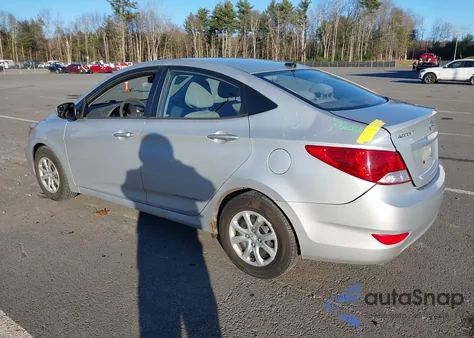 2014 Hyundai Accent Gls из США, поврежденный, VIN KMHCT4AE3EU675116